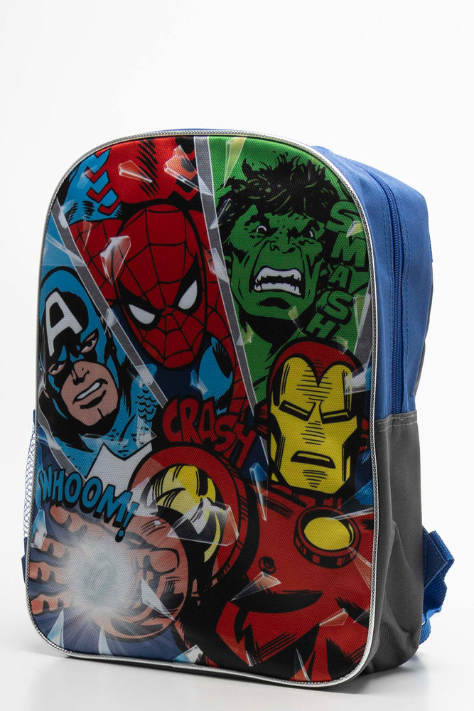 Marvel Flashing Light Backpack Navy (1)