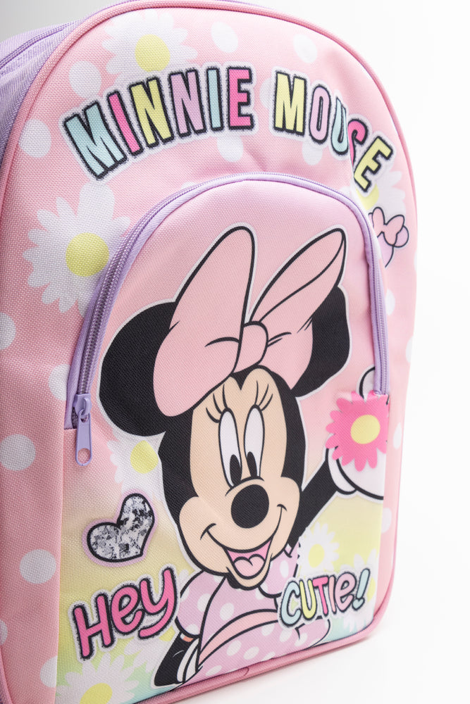 Minnie Mouse Back Pack Pink (3)