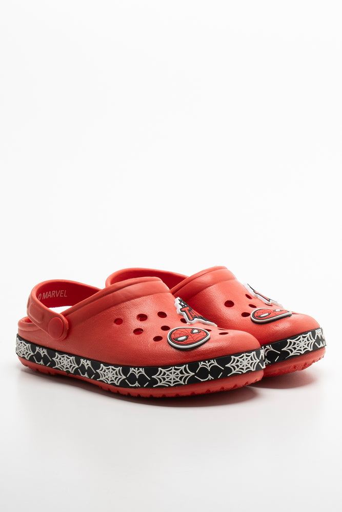 Spider-Man Clog Red