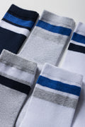 5 Pack Socks Blue (1)