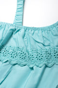 Top and Skirt Set Blue (1)