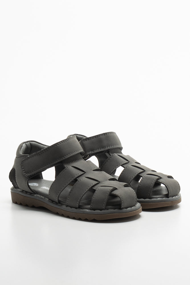 Caged Sandal Grey