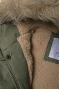 Hooded Parka Jacket Green (1)