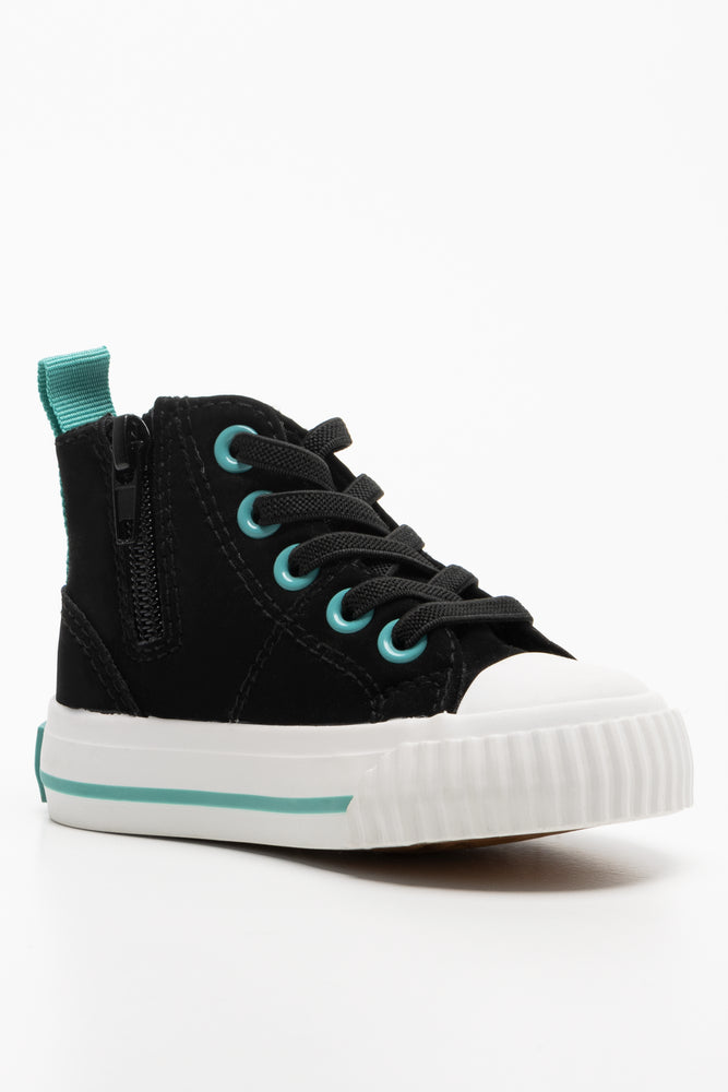 Mickey Mouse High Top Sneaker Black (1)