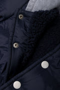 Hooded Puffer Jacket Navy (1)