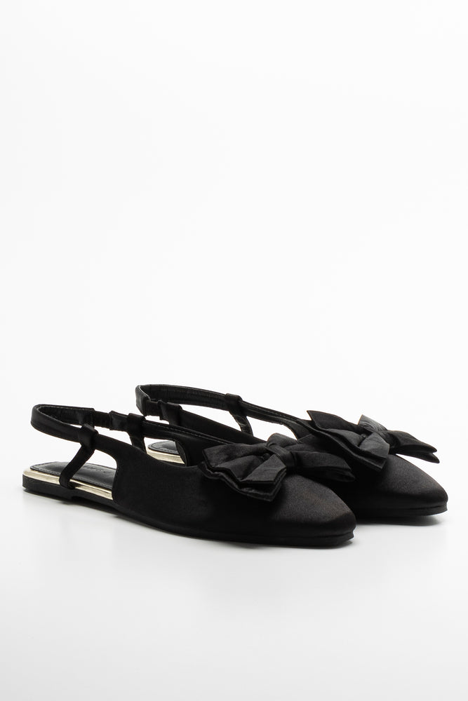 Slingback Pump Black