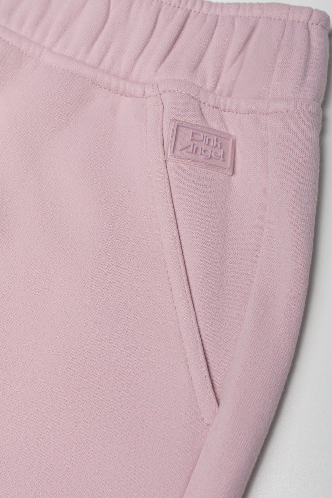 Pull On Track Pants Pink