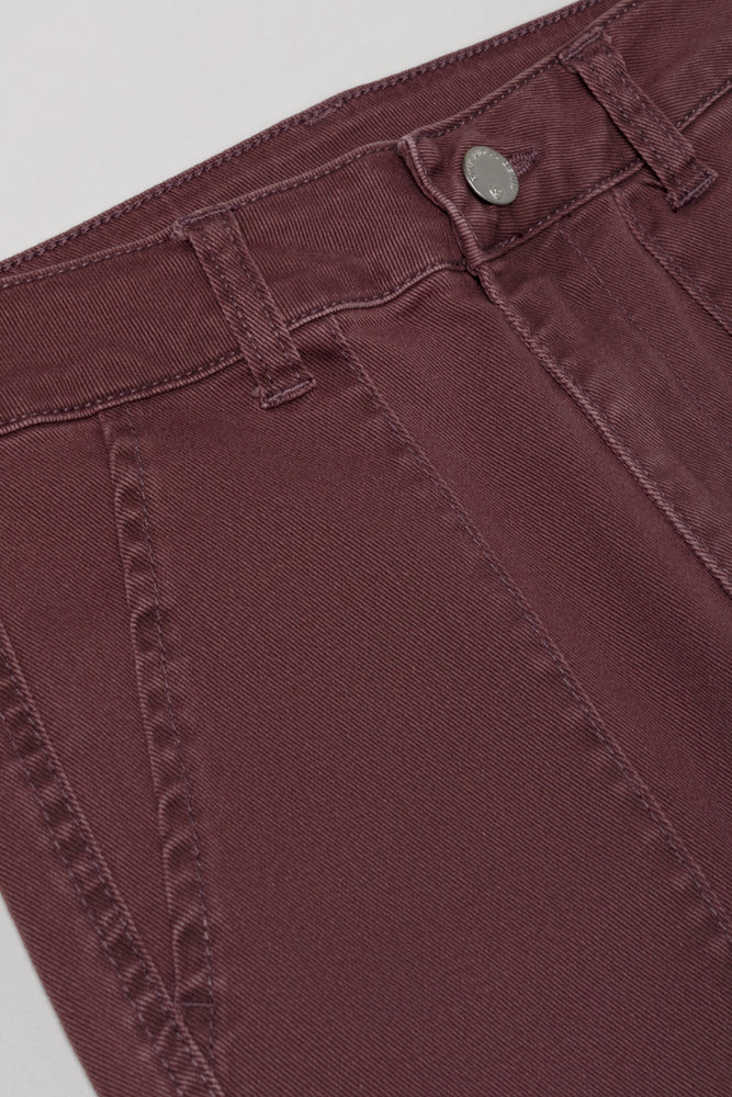 Cargo Straight Leg Denim Jeans Pink (1)