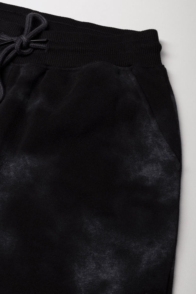 Tie Dye Trackpants Dark Grey