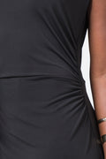 Fit And Flare Dress Black (3)