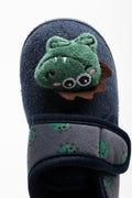 Dinosaur Slippers Navy (4)