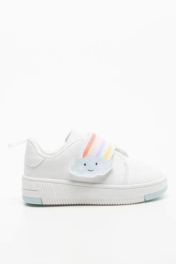 Rainbow Sneaker White