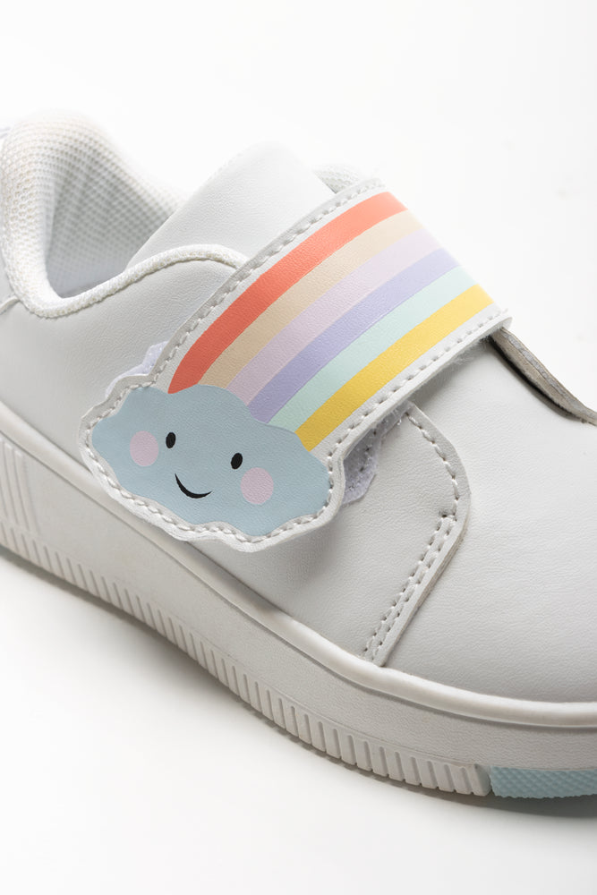 Rainbow Sneaker White (2)