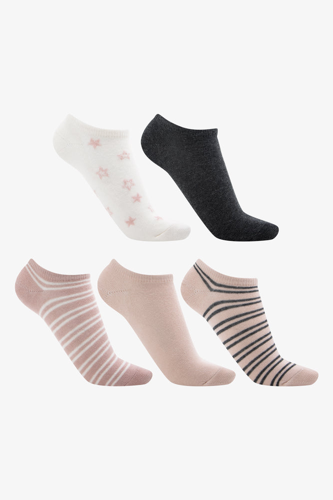 5 Pack Lowcut Socks Multi