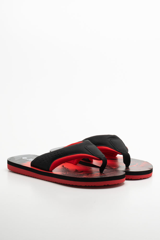 Padded Flip Flop Black