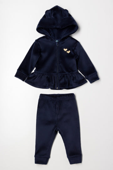 Hooded Tracksuit Navy