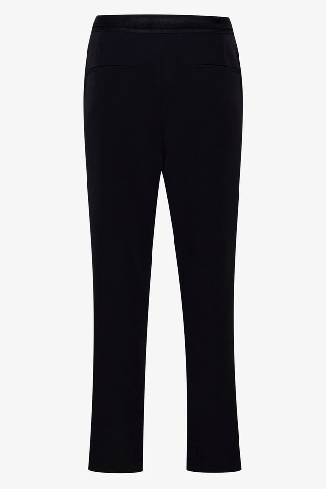 Slim Leg Pants Black