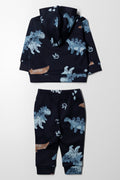 Hooded Dinosaur Tracksuit Navy (3)