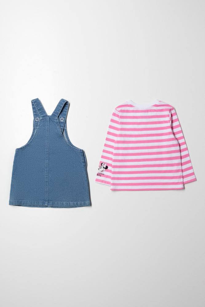 Minnie Mouse Denim Pinafore (5)