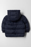 Hooded Puffer Jacket Navy (3)