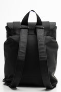 Fold Over Back Pack Black (1)