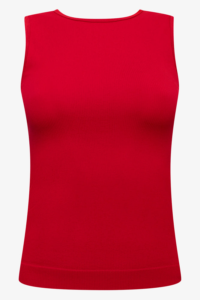 Seamless Top Red