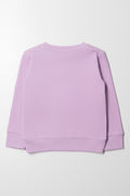 Lilo & Stitch Crew Neck Track Top Purple (2)