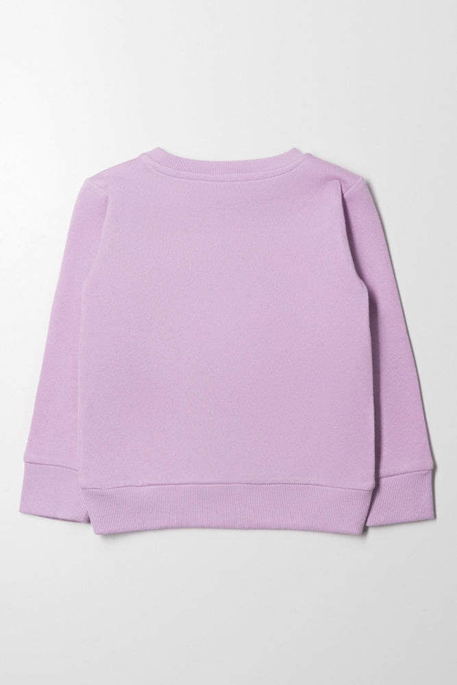 Lilo & Stitch Crew Neck Track Top Purple (2)