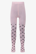 2 Pack Printed Tights Charcoal (1)