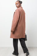 Unlined Melton Coat Natural (2)