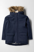 Hooded Park Jacket Navy