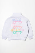 Hello Kitty Quarter Zip Tracktop Grey (2)