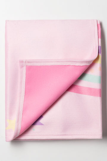 Rainbow Blanket Pink