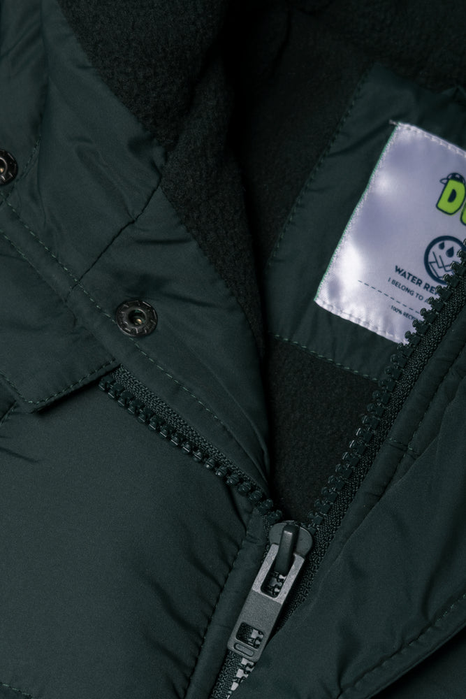 Hooded Jacket Dark Green (1)
