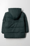 Hooded Jacket Dark Green (2)