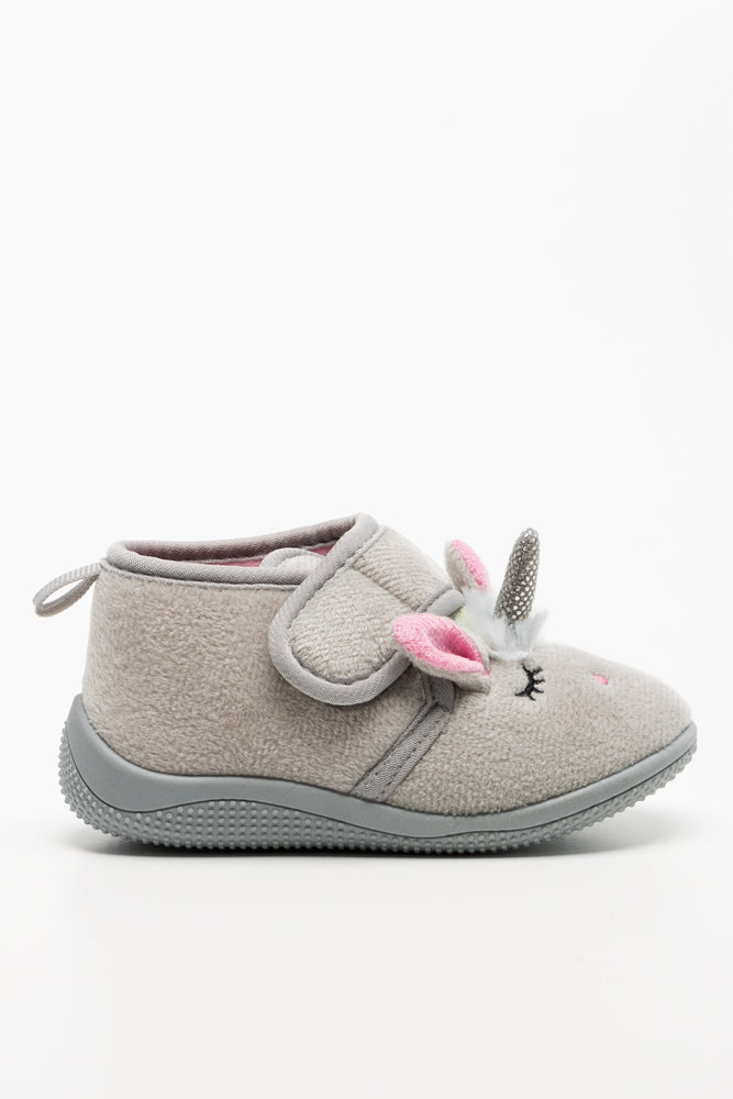 Unicorn Slipper Grey (1)