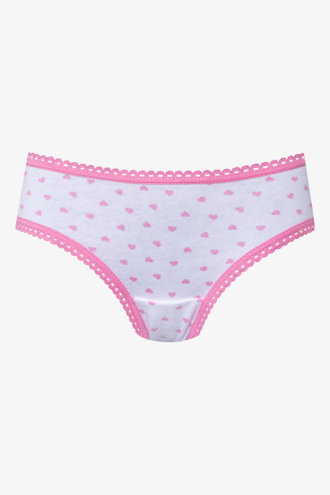 7 Pack Happy Heart Bikini Multi