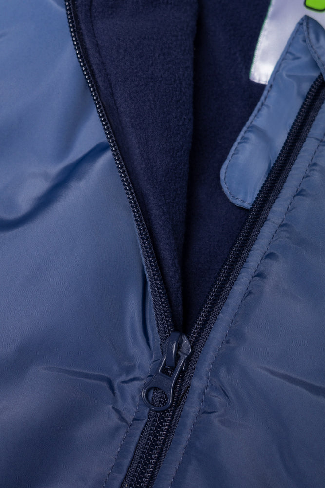 Ombre Bomber Jacket Blue