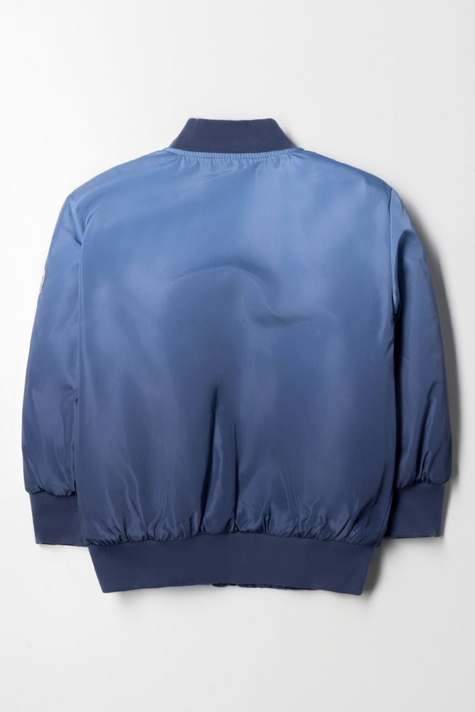 Ombre Bomber Jacket Blue (3)