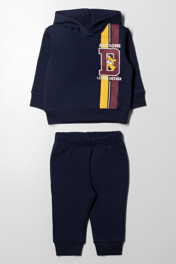 Hooded Tracksuit Navy