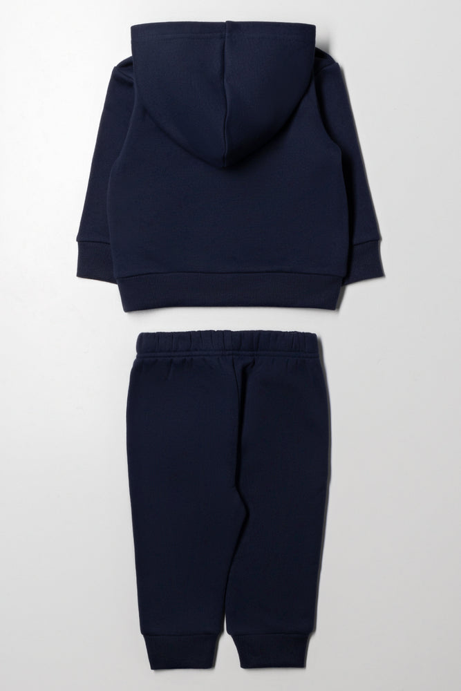 Hooded Tracksuit Navy (3)