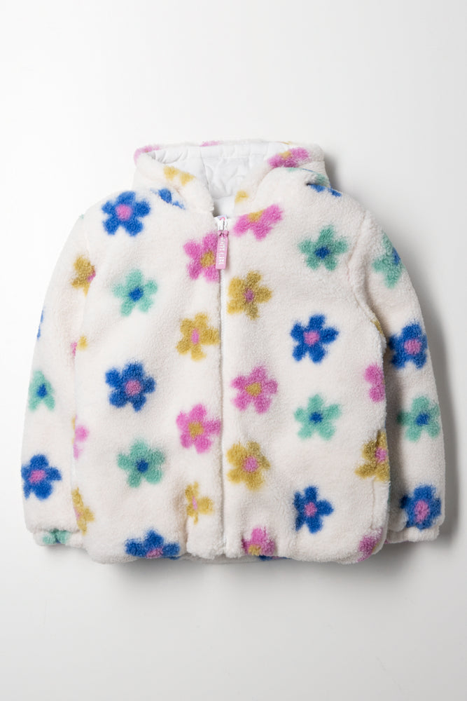 Floral Hooded Jacket Multi