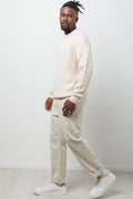 Crew Neck Jersey Cream (1)