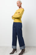 Off The Shoulder Jersey Yellow (1)