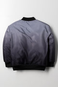 Ombre Bomber Jacket Black And Grey (2)