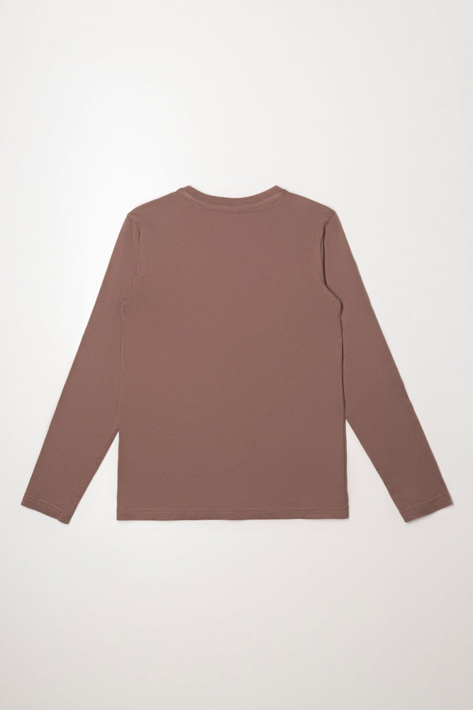Long Sleeve T-Shirt Natural (2)