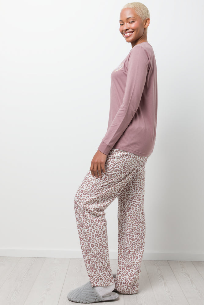 Animal Heart Pyjamas Pink