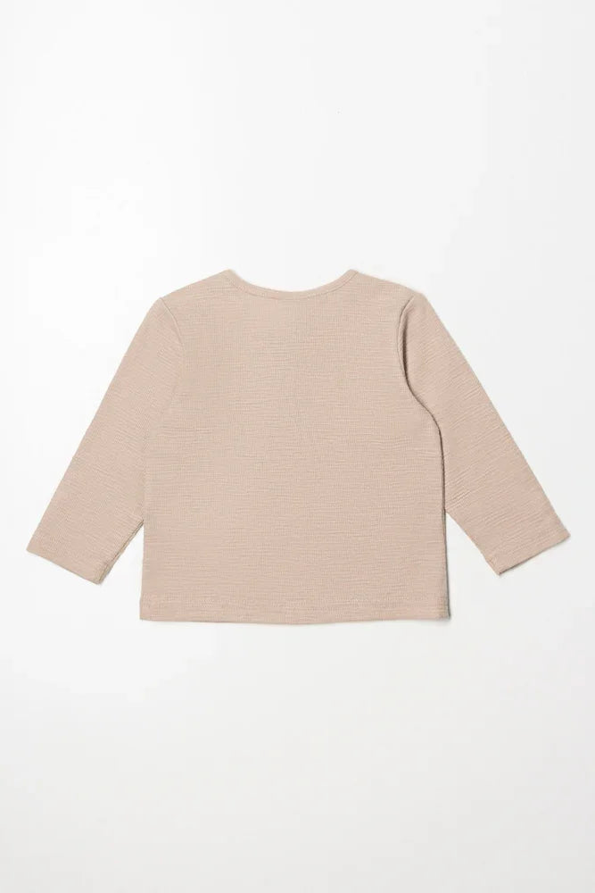 Long Sleeve T-Shirt Natural (2)
