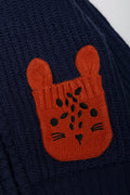 Bunny Hooded Jersey Navy (1)