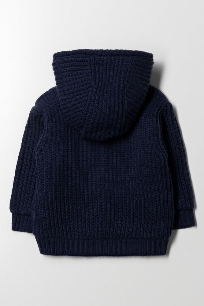 Bunny Hooded Jersey Navy (2)
